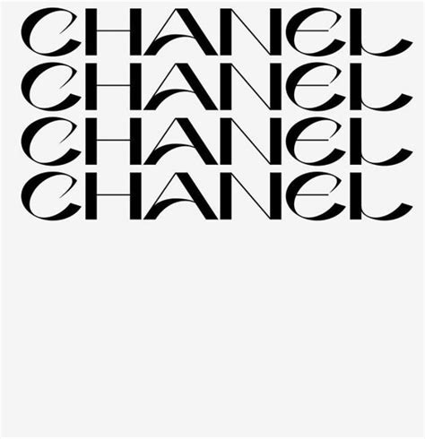 chanel typography